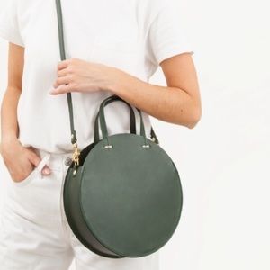 Clare V petit alistair in loden (dark green)